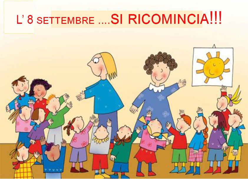 L'8 settembre si ricomincia!!!